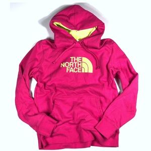 HOT PINK NORTH FACE HOODIE